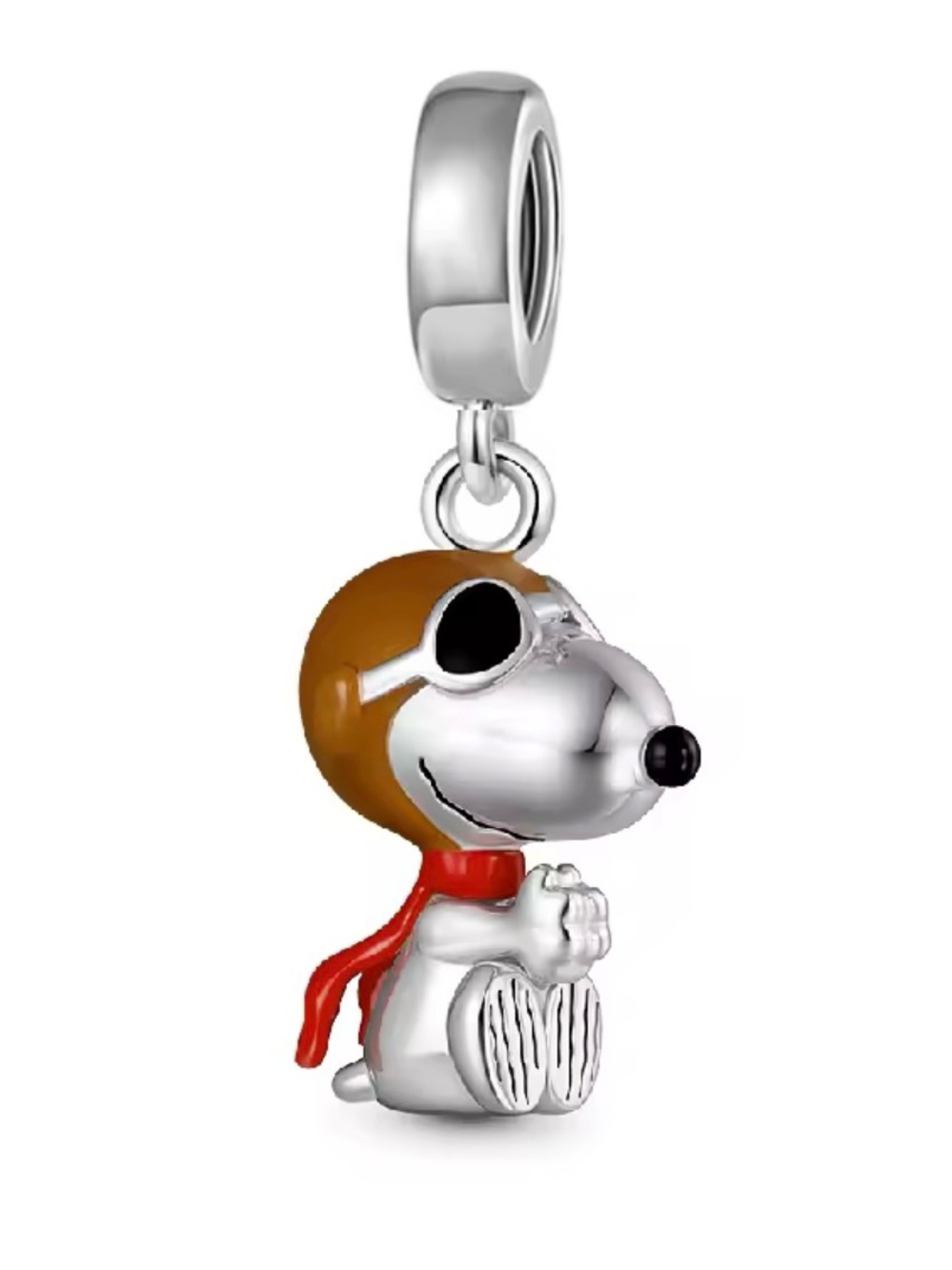 New Snoopy 925-Charm Bead Fit Necklace Bracelet
